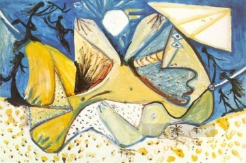 Sofá desnudo 1971 Pablo Picasso Pinturas al óleo